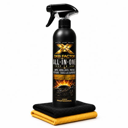 DXB Factor All-In-One 500 ml – Limpiador Premium Todo en Uno para Vehículos