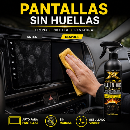 DXB Factor All-In-One 500 ml – Limpiador Premium Todo en Uno para Vehículos